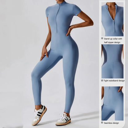 Warme Dames Yoga Bodysuit voor Winter